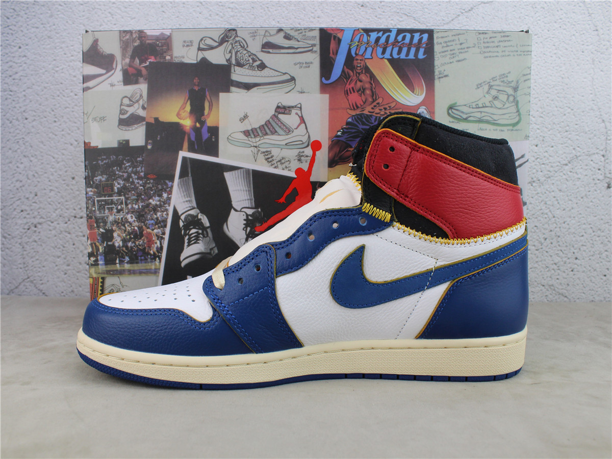 LJR Batch Union LA x Air Jordan 1 Retro High NRG Storm Blue BV1300 146